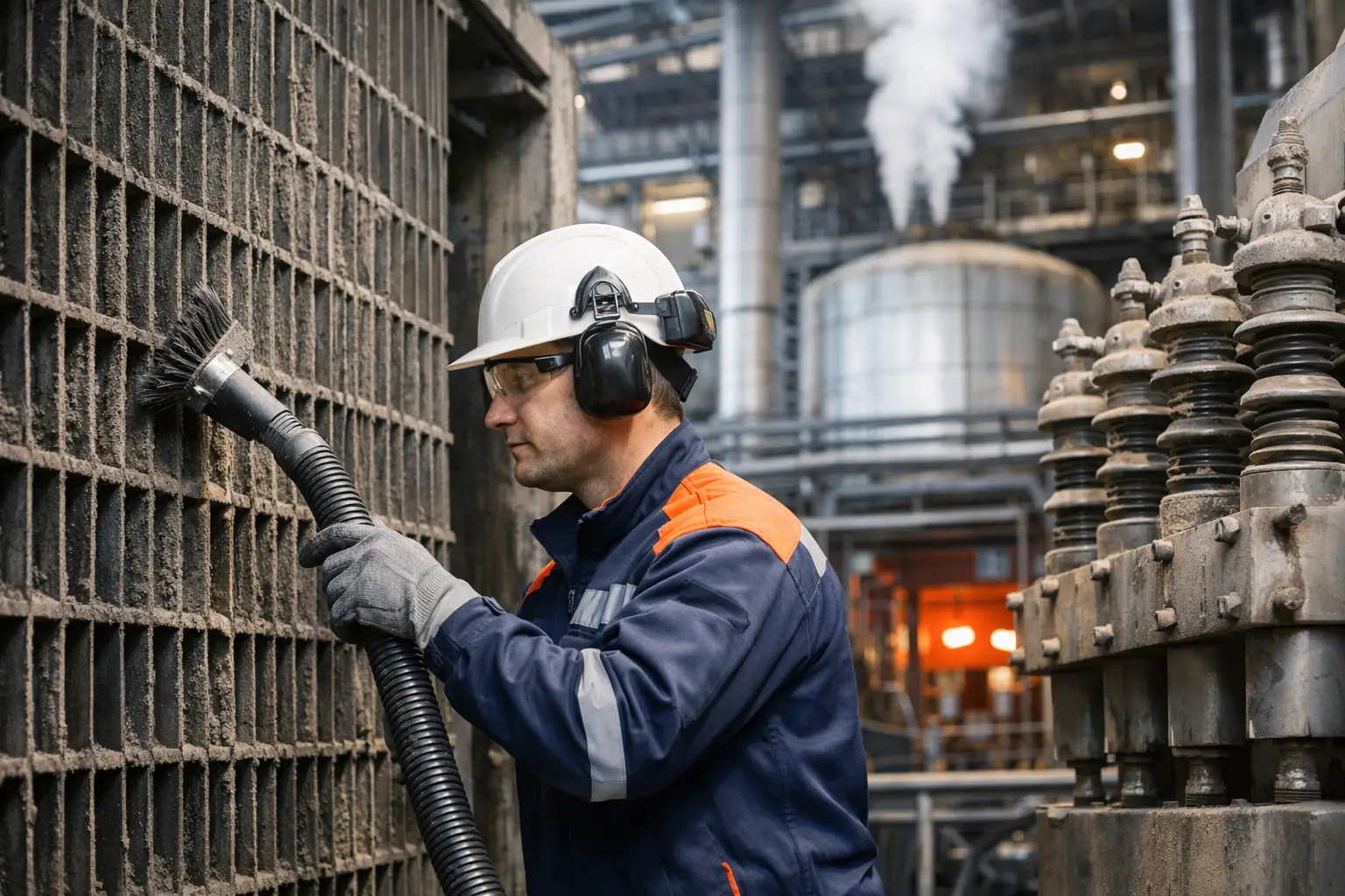 Elektrifiltri puhastus hoiab katlamaja töös