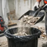 Kuidas puhastada renoveerimisobjekti lahtisest materjalist